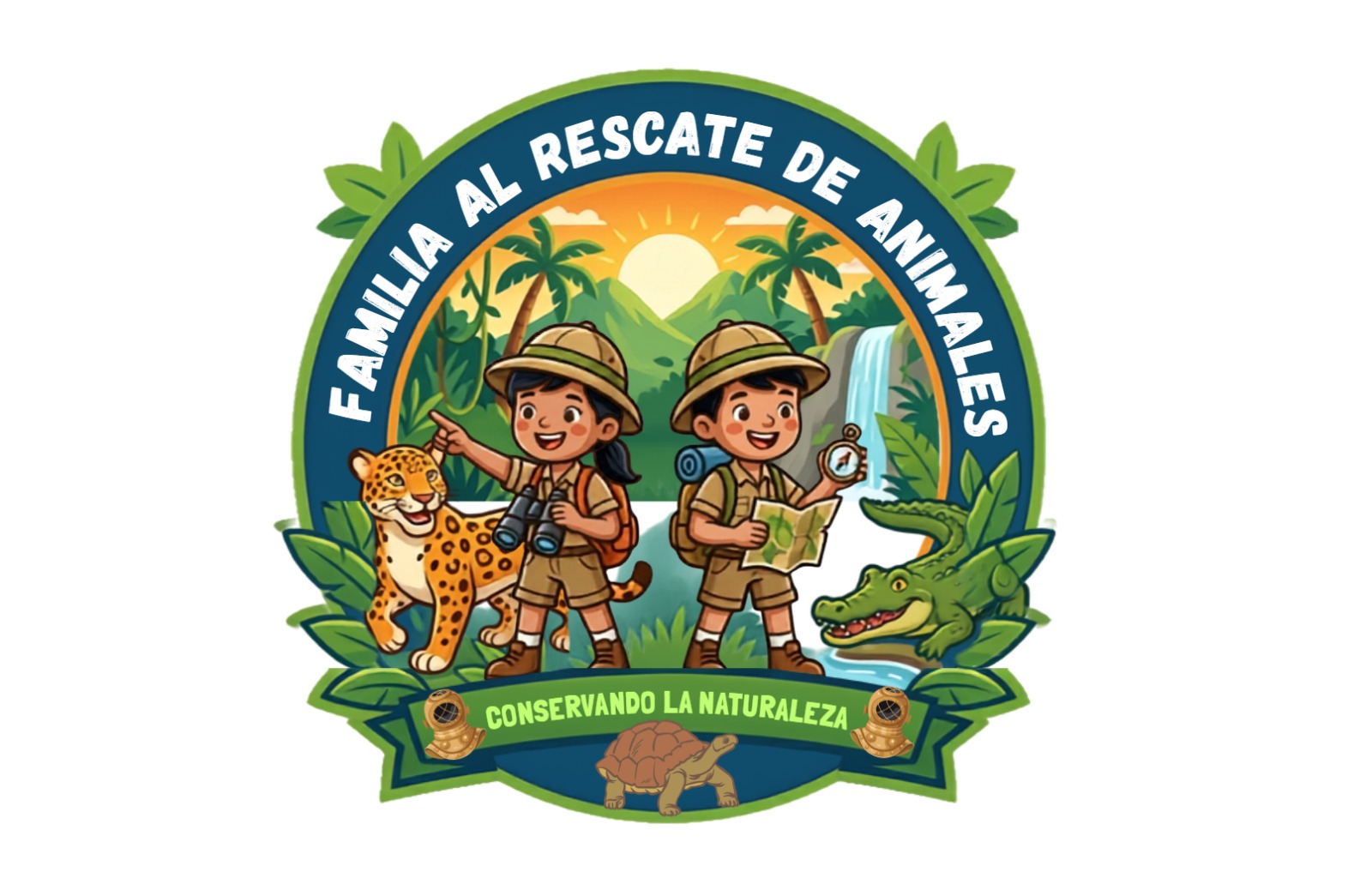Familia al rescate de animales